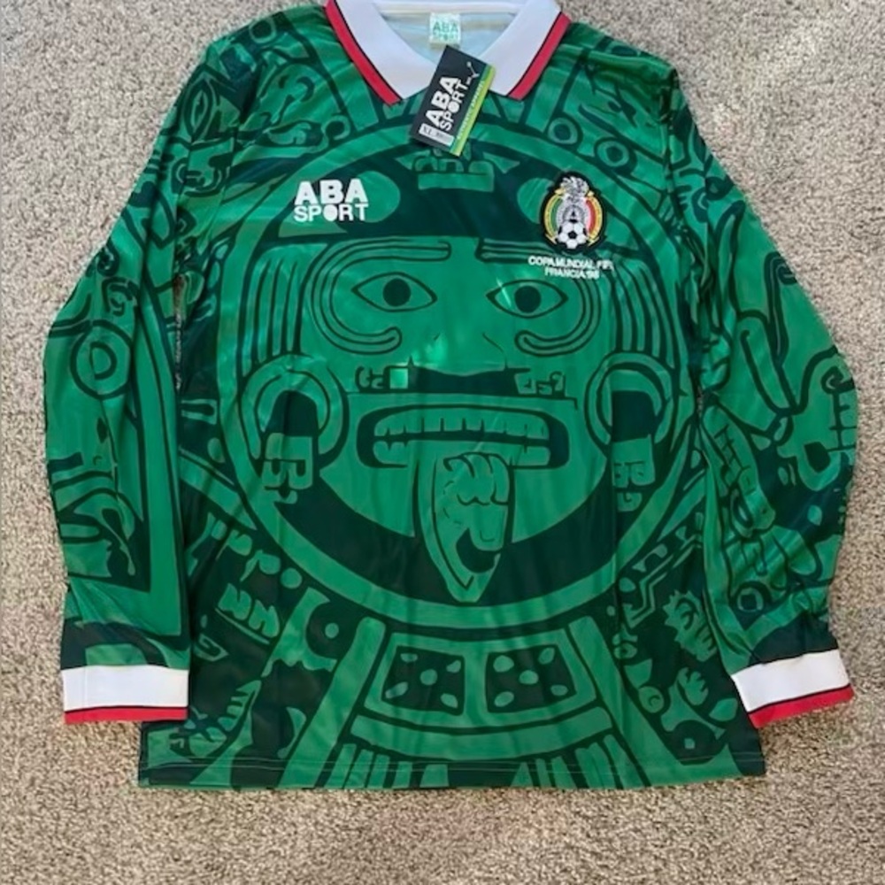 Green ABA Sport Aztec Design Jersey